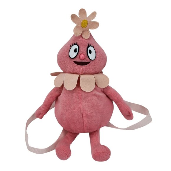 Yo Gabba Gabba! Backpack Plush Foofa Pink 18" - Picture 1 of 8